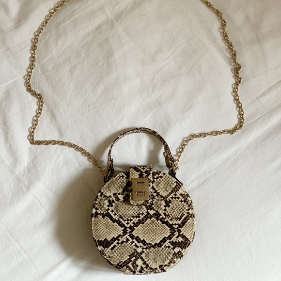 Zara snakeskin small crossbody bag - Picture 2 of 3